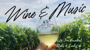 Wine & Music featuring Tim Harakal and Slabs & Crabs @ Setter Ridge Vineyards | Kutztown | Pennsylvania | United States