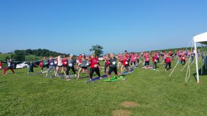 Yoga in the Vineyard @ Setter Ridge Vineyards | Kutztown | Pennsylvania | United States