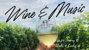 Wine & Music featuring Tommy B and Slabs & Crabs @ Setter Ridge Vineyards | Kutztown | Pennsylvania | United States