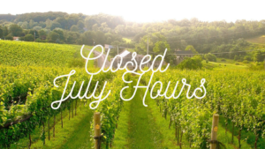 Closed - July Hours